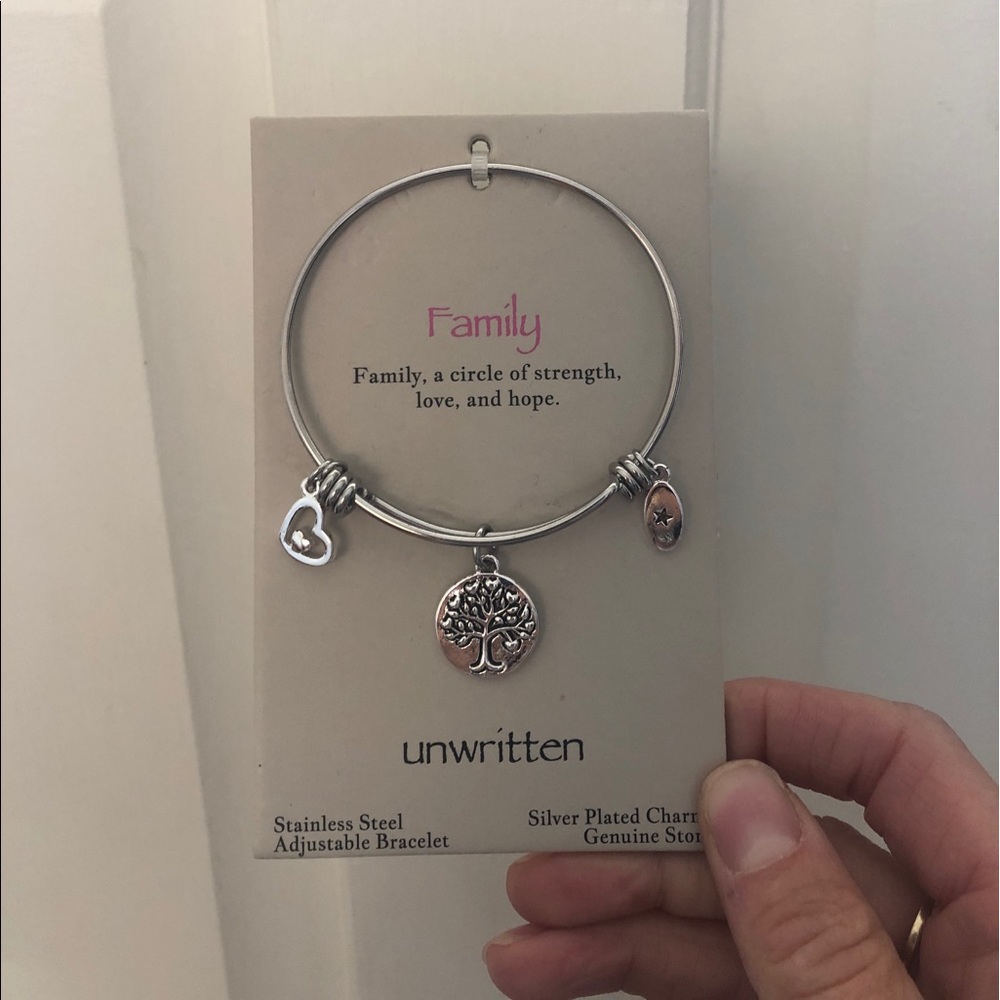 Alex & Ani style bangle bracelet